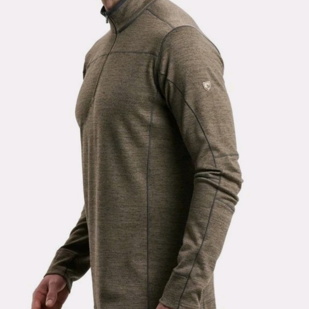 Men’s KUHL Ryker Athletic 1/4 zip shirt - Picture 3 of 4